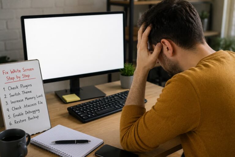 Fix the WordPress White Screen of Death Step by Step