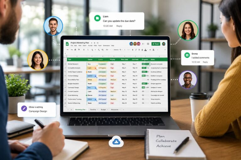 Collaborate in Google Sheets Without Editing Conflicts: Complete Beginner Guide