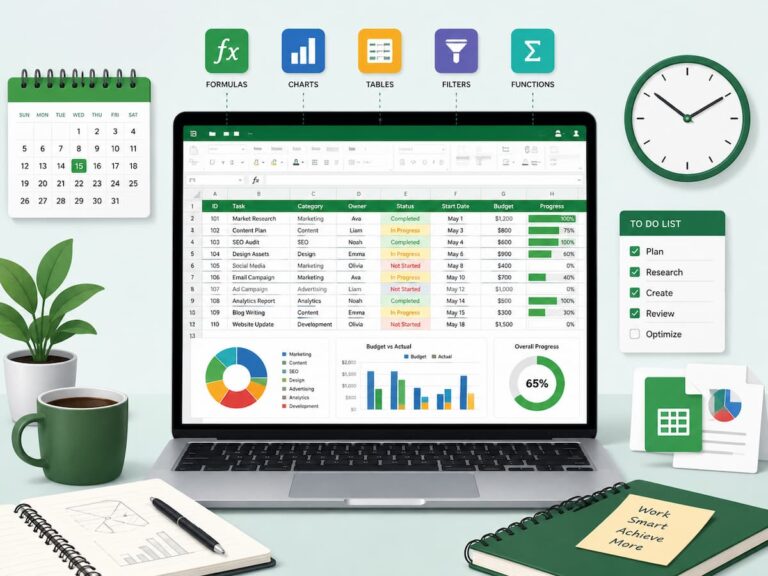 Everyday Spreadsheet Hacks That Make You More Productive