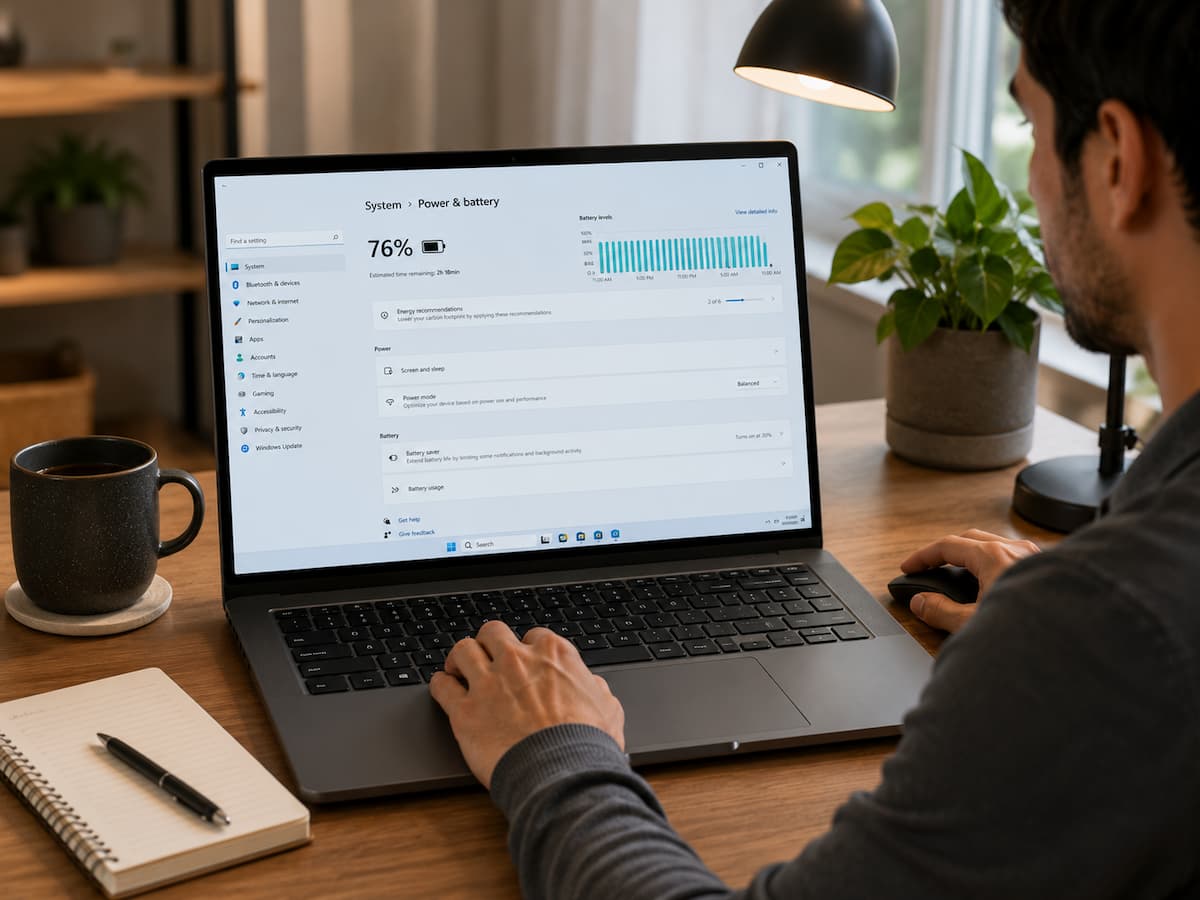 Extend Laptop Battery Life with Smarter Windows Power Settings