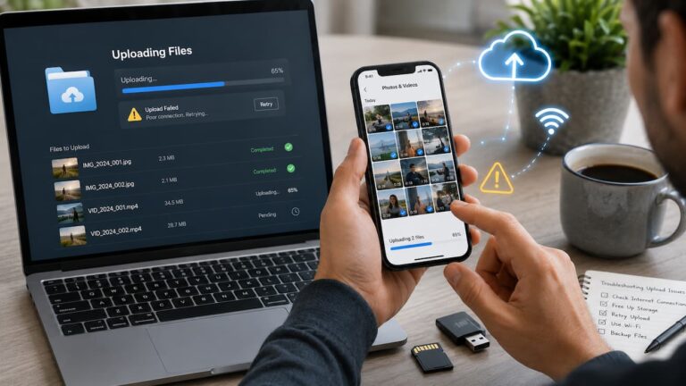 Photos or Videos Not Uploading? These Fixes Actually Work