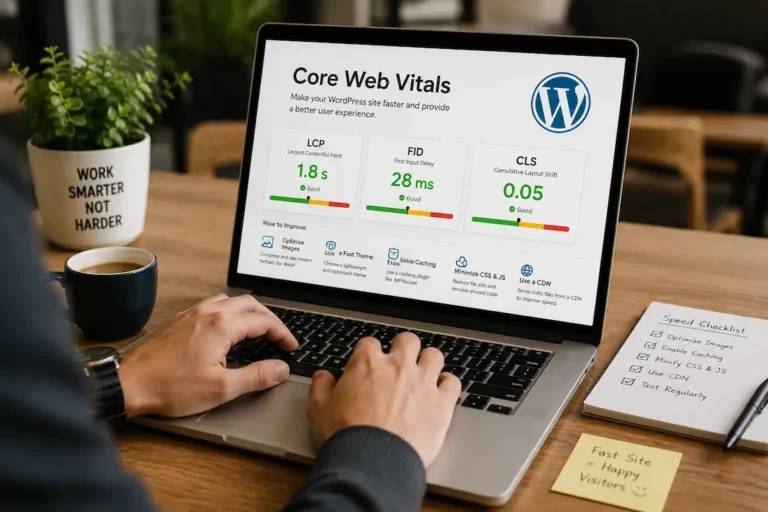 How to Improve Core Web Vitals on a WordPress Website