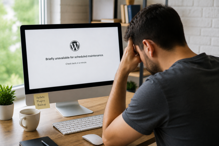 WordPress Stuck in Maintenance Mode? Here’s the Fix