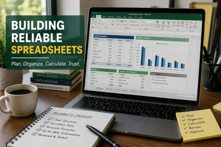 The Complete Guide to Building Reliable Spreadsheets